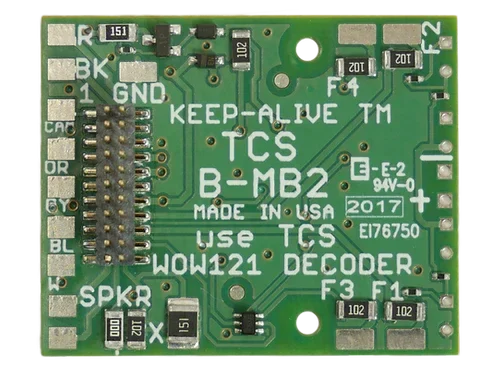 HO Train Control Systems B-MB2 Motherboard 1545