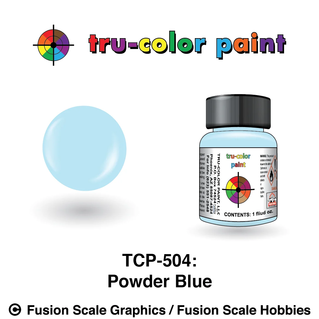 Tru Color Paint Powder Blue 1oz