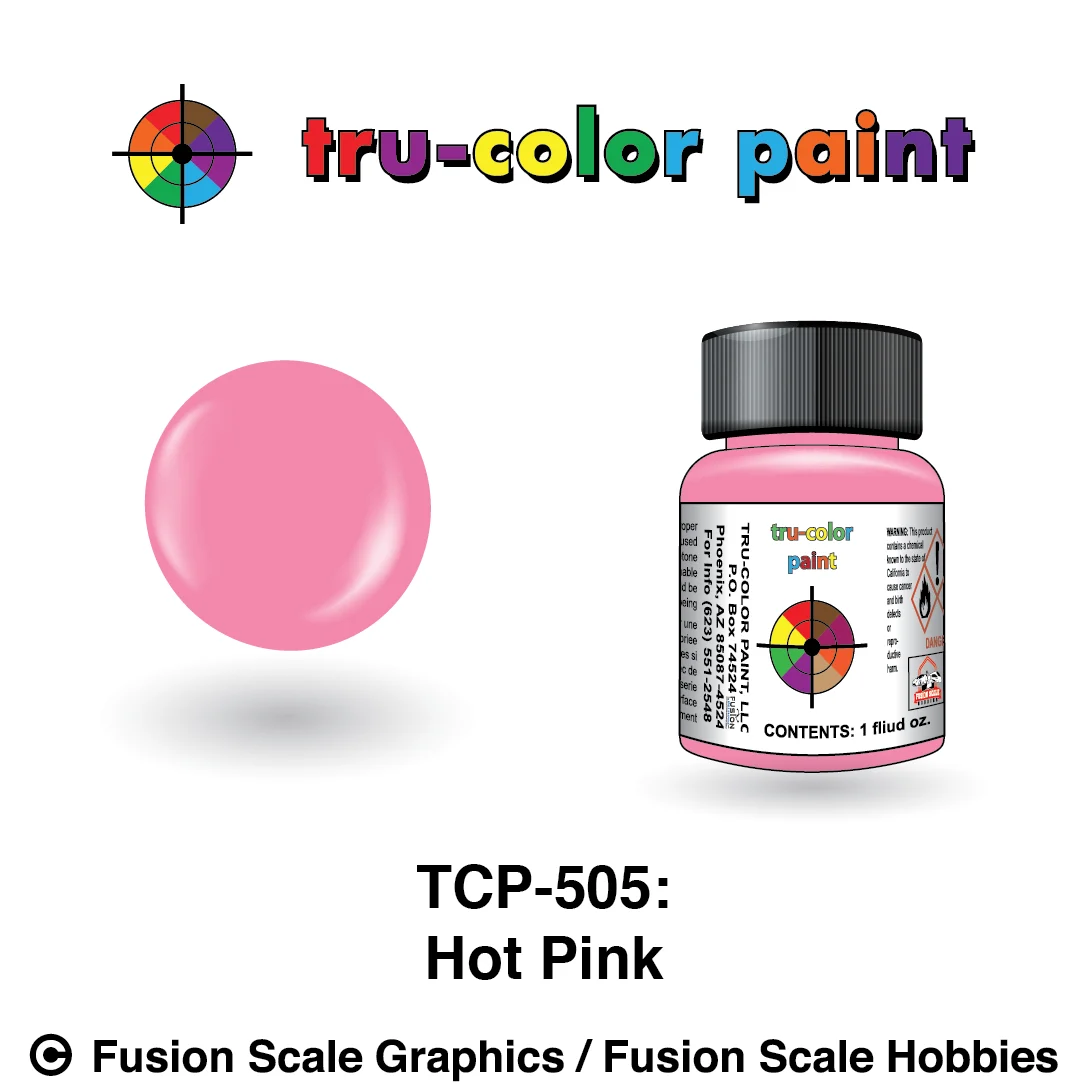 Tru Color Paint Hot Pink 1oz