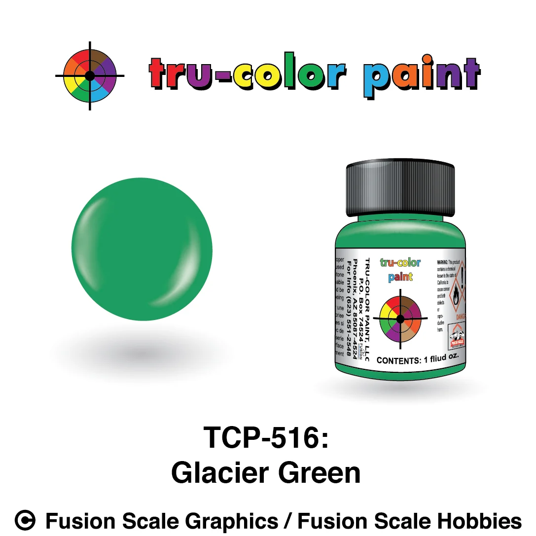 Tru Color Paint Glacier Green 1oz