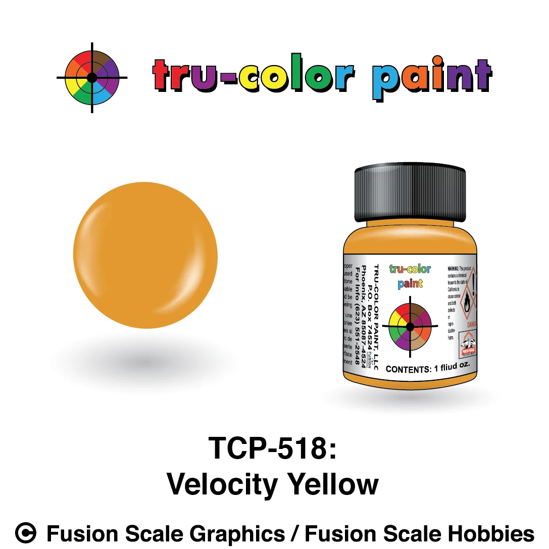 Tru Color Paint Velocity Yellow 1oz