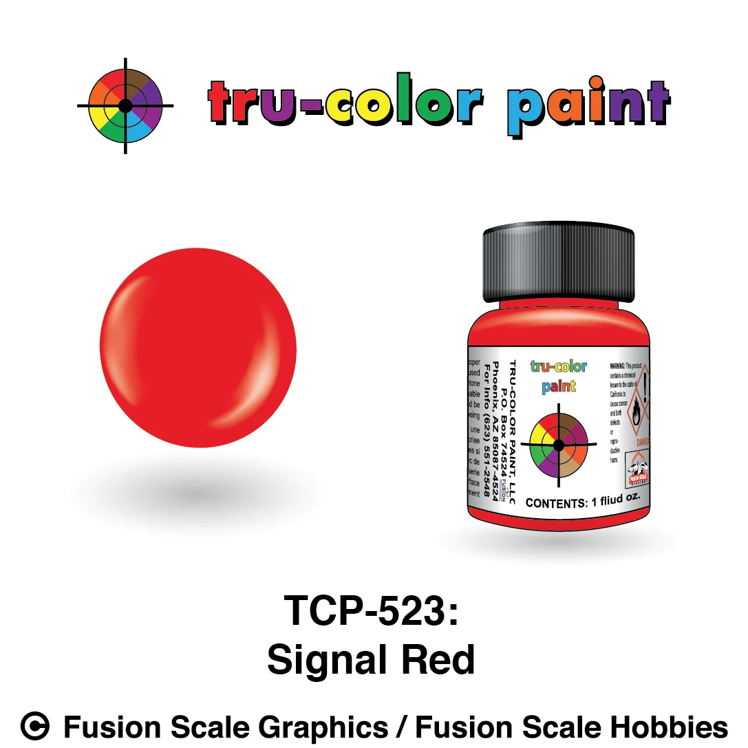 Tru Color Paint Signal Red 1oz