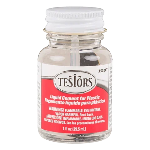 Testors 1 oz. Liquid Cement for Plastics 3502XT