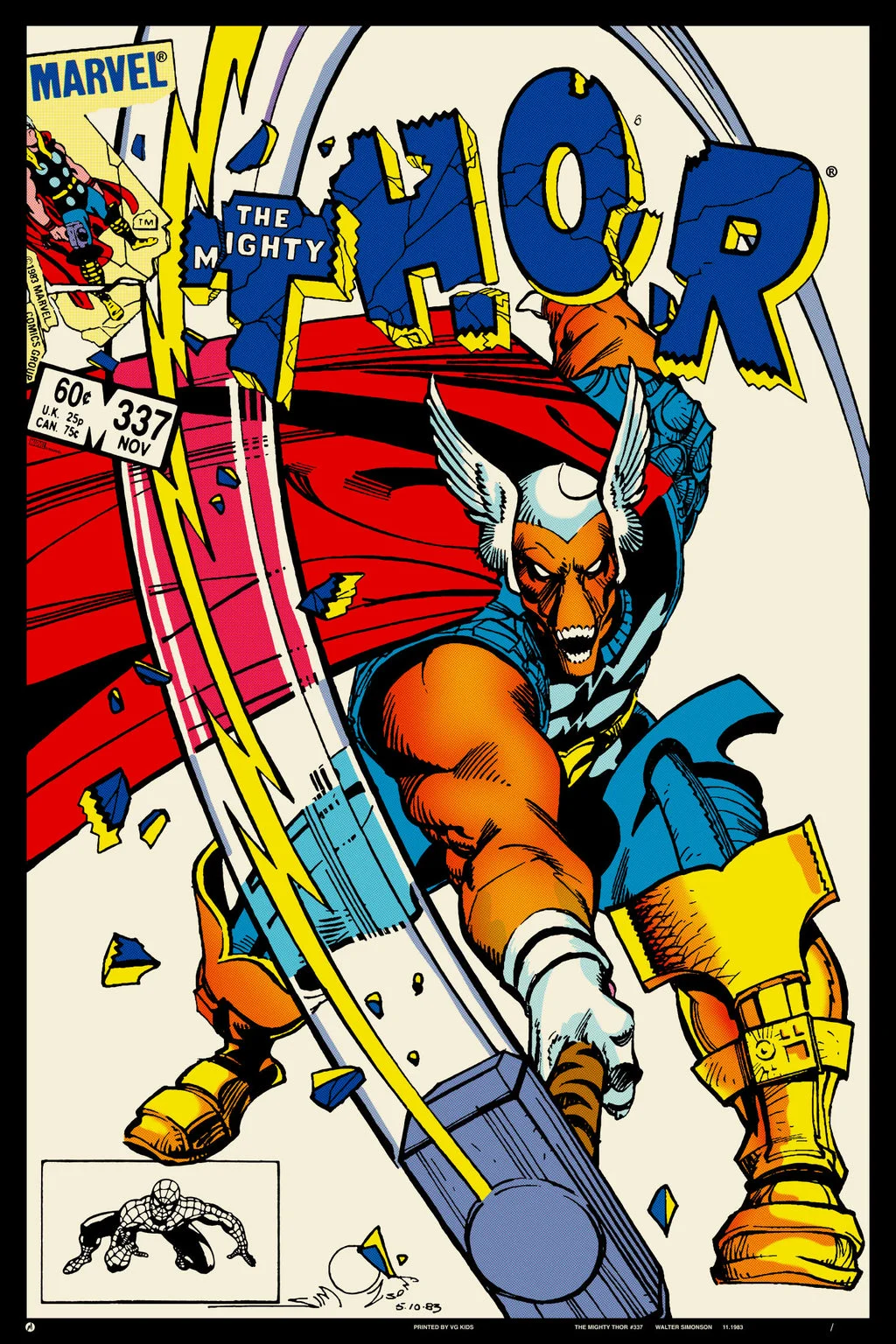 Thor #337 Poster - Walter Simonson