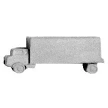 Plastruct Cast Metal Truck (3 per pack)