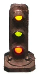 HO Tomar Signal - Three Light Dwarf Signal C&O 850CO