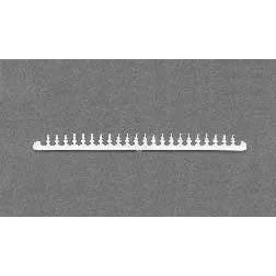 Plastruct Polystyrene Victorian Railing/Fancy Balcony Railing Trim 1/4"(6.3mm) x 3-1/2"(88.9mm) Length (1 per pack)