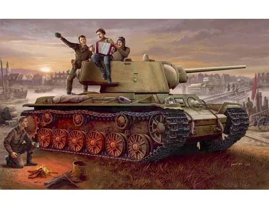 1/35 Trumpeter Russia Kv-1 1942 Lightweight Cast Tank - 360