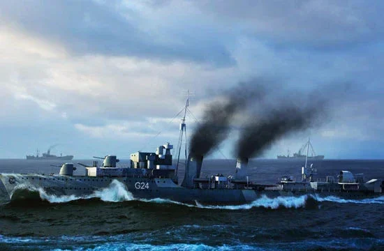 1/350 Trumpeter HMCS Huron Destroyer (1944) - 05333