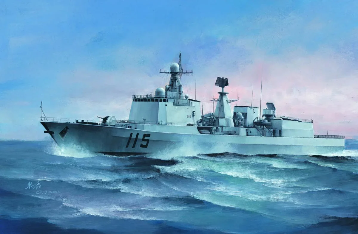 1/350 Trumpeter The PLA Navy Type 051C DDG-115 Shenyang - 04529