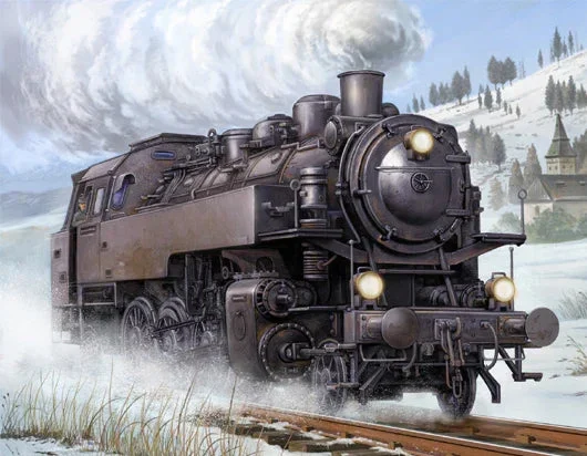 1/35 Trumpeter Dampflokomotive BR86 00217