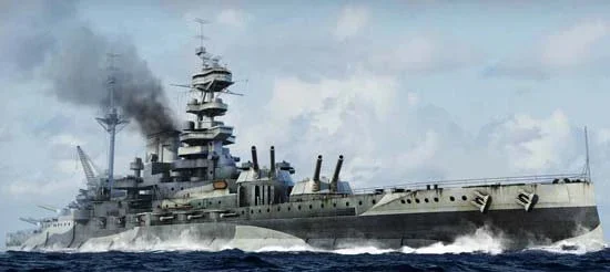 1/700 Trumpeter HMS Malaya 1943 - 05799