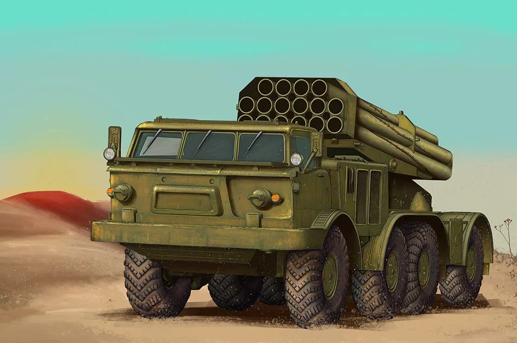 1/72 Trumpeter Russian 9P140 TEL of 9K57 Uragan MLS - 07180