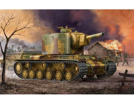 1/35 Trumpeter German Pz.Kpfm KV-2 754 (r) Tank - 367