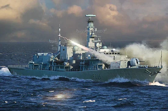 1/700 Trumpeter HMS Type 23 Frigate – Monmouth(F235) - 06722
