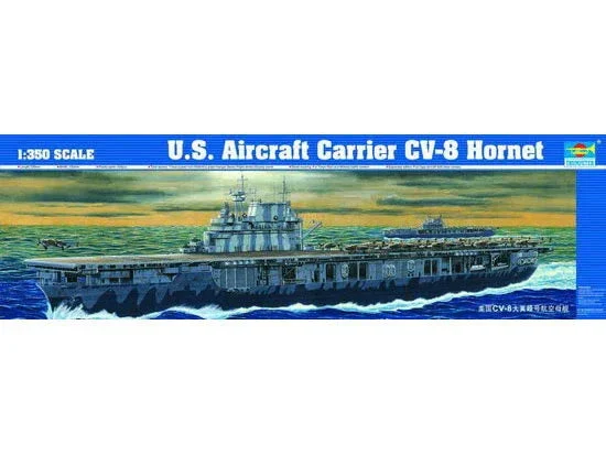 1/350 Trumpeter U.S. Aircraft Carrier CV-8 Hornet - 05601
