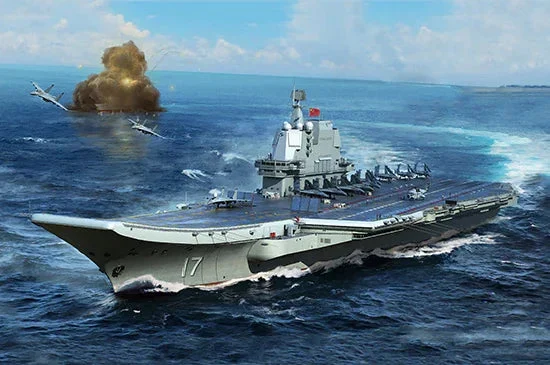 1/700 Trumpeter PLA Navy Type 002 Aircraft Carrier - 06725