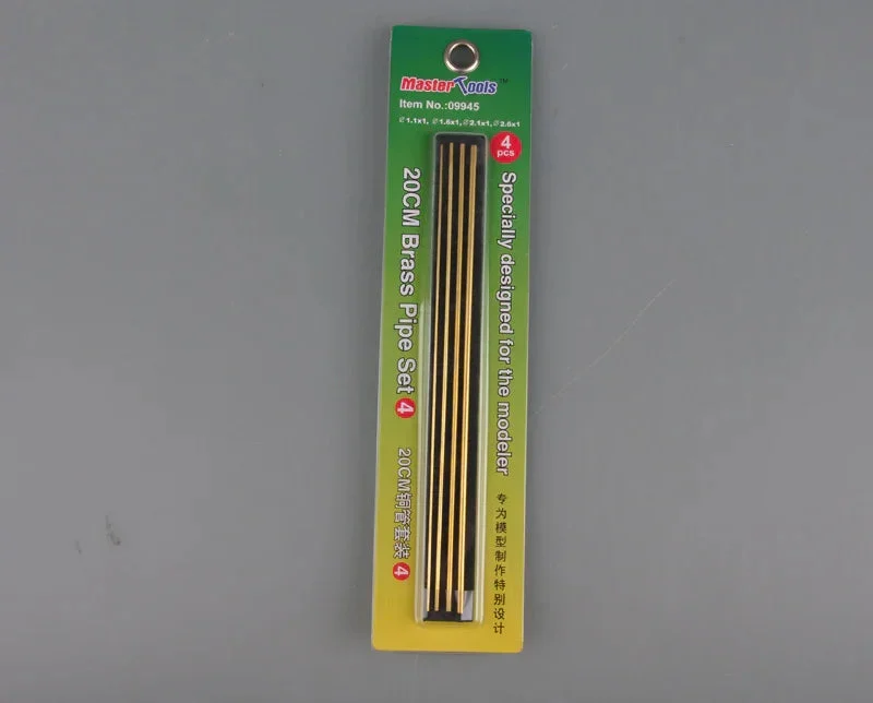 Trumpeter 20cm Brass Pipe Set 4 - 09945