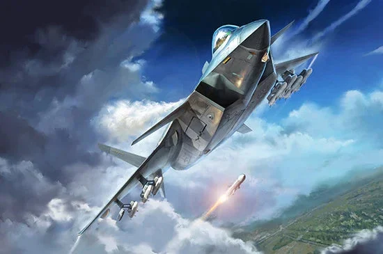 1/48 Trumpeter Chinese J-20 Mighty Dragon-Beast Mode - 05821