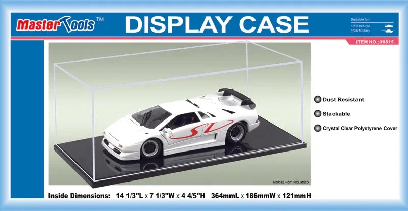 Trumpeter Display Case 364 x 186 x 121mm - 09815