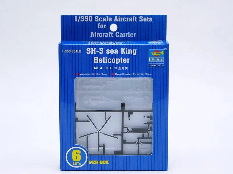 1/350 Trumpeter SH-3H Sea King Helicopter - 06214