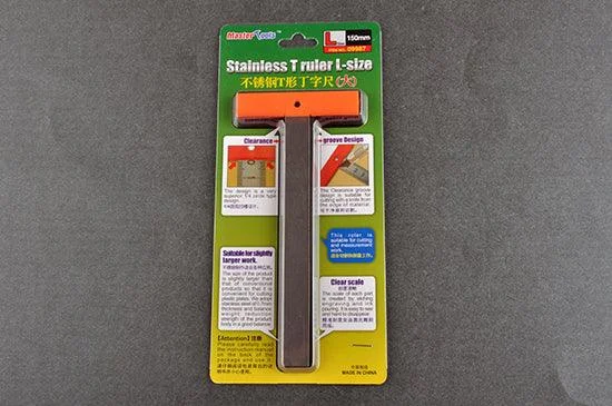 Trumpeter Stainless T-Ruler Large Size - 09987