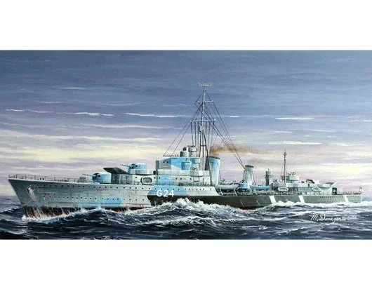 1/700 Trumpeter Tribal-Class Destroyer HMCS Huron (G24) 1944 - 05759