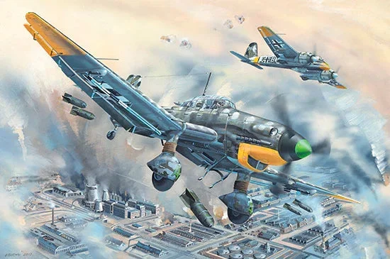 1/24 Trumpeter Junkers Ju-87D-5 Stuka - 02424
