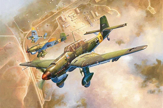 1/24 Trumpeter Junkers Ju-87B-2 Stuka - 02421