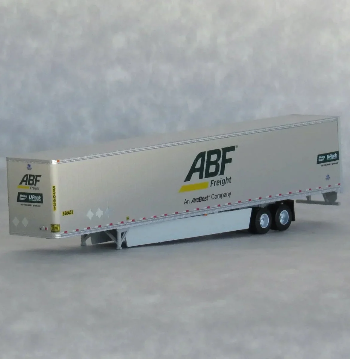 N Scale Trainworx ABF 53′ Trailer Road #556431 - 45393-04