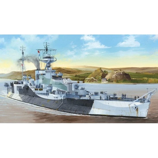 Trumpeter 1/350 HMS Abercrombie British Monitor Ship - Trumpeter Scale Models
