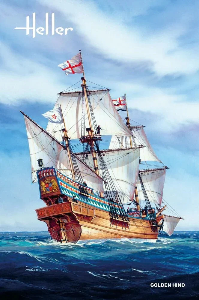 1/96 Heller Golden Hind