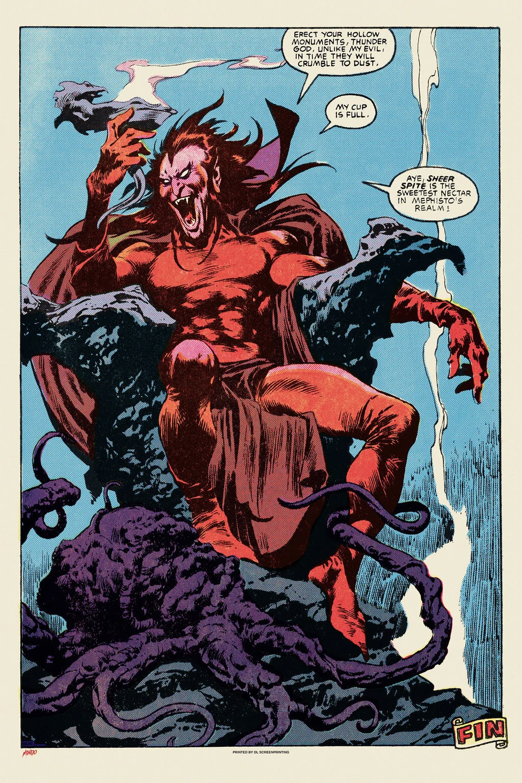 The Mighty Thor #13: "My Cup Is Full" Poster - John Buscema