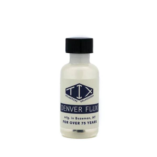 Tix Solder Solutions Tix Denver Flux 2oz Bottle W/ Brush - Allied Manufacturing
