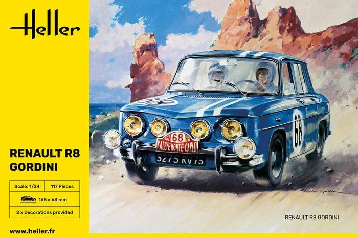 1/24 Heller Renault R8 Gordini