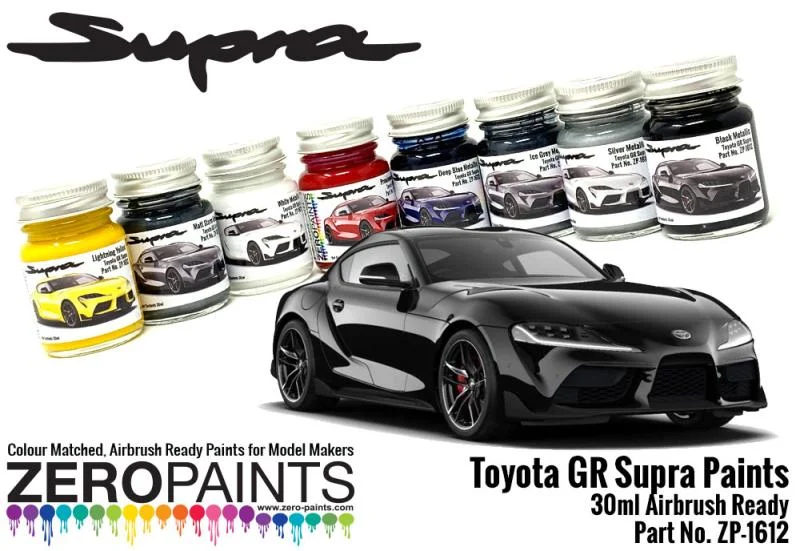 Zero Paints Black Metallic - ZP-1612-3