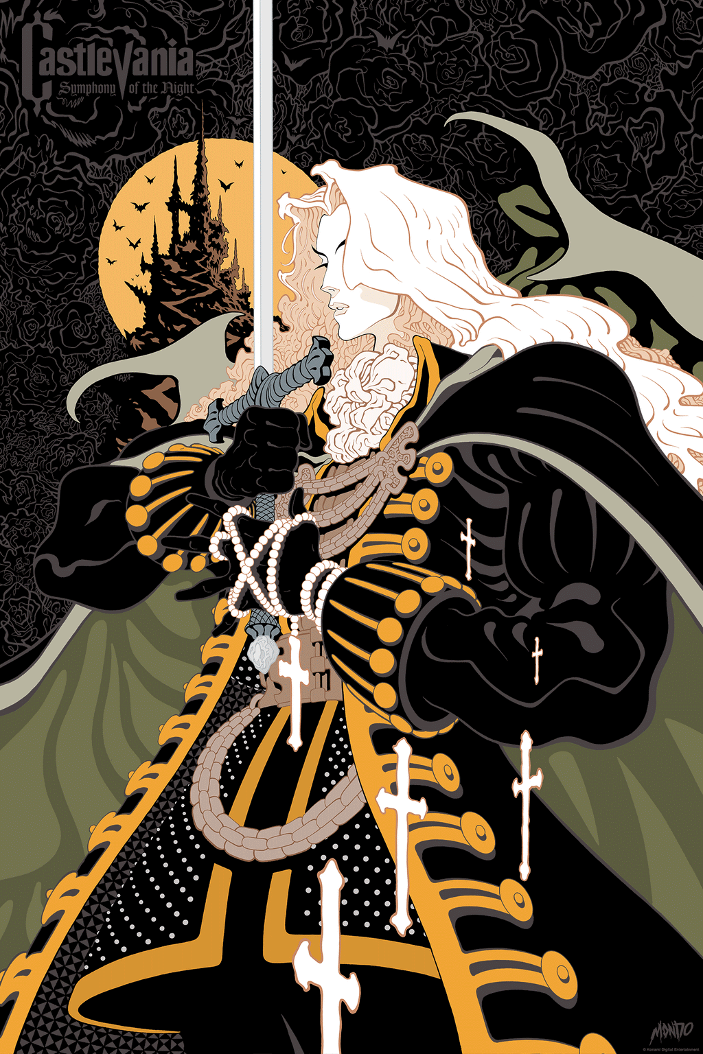 Castlevania: Symphony of the Night Poster - Tradd Moore