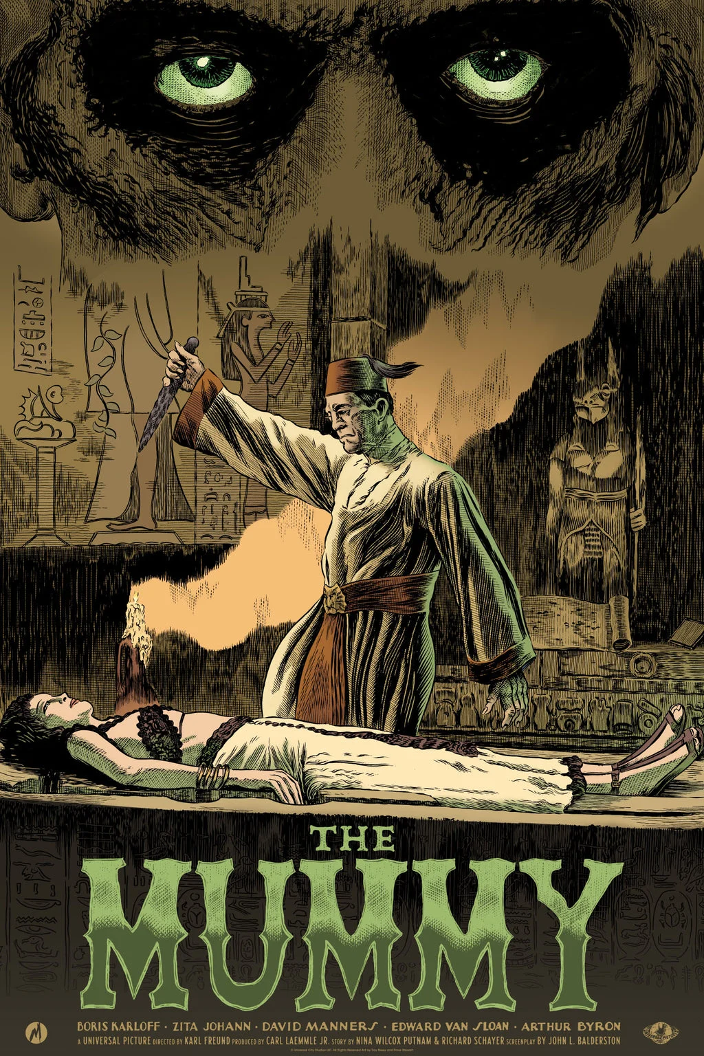 The Mummy Poster - Troy Nixey
