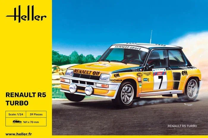 1/24 Heller Renault R5 Turbo