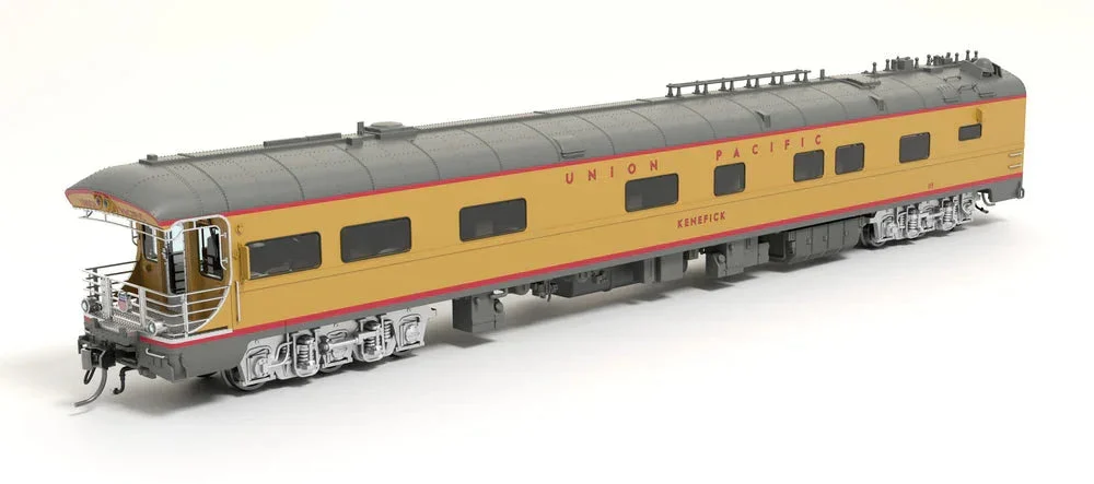 HO Broadway Ltd Union Pacific Business Car, UP #119 "Kenefick", UP Shield on Rear 9012