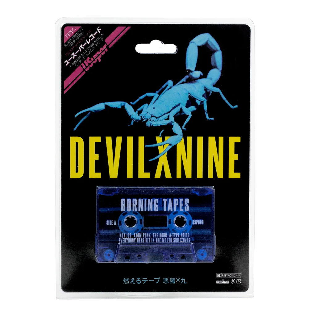 Devil X Nine Cassette by Burning Tapes