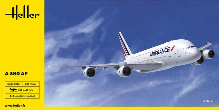 1/125 Heller Airbus A380 Air France