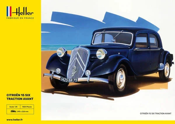 1/8 Heller Citroen 15 SIX Traction Avant