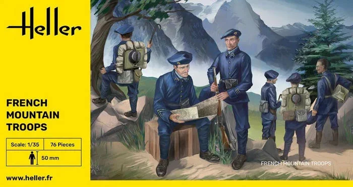 1/35 Heller WWII French Mountain Troops