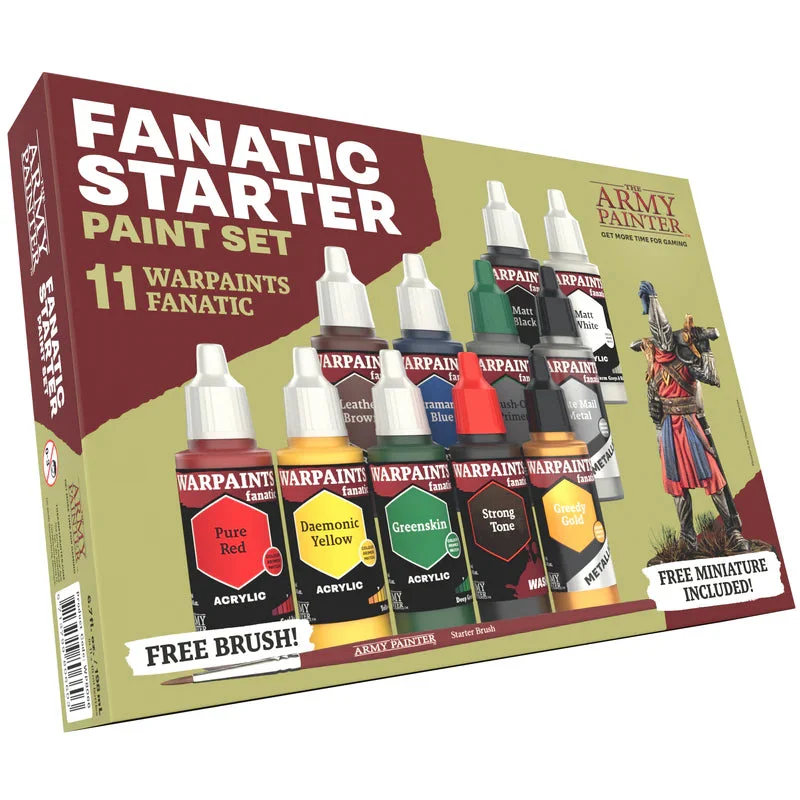 Army Painter Fanatic Starter Paint Set - WP8066