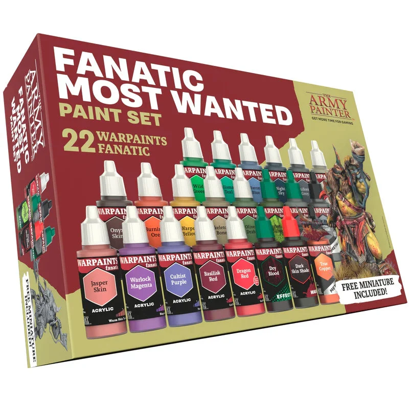 Army Painter Fanatic Most Wanted Paint Set - WP8071