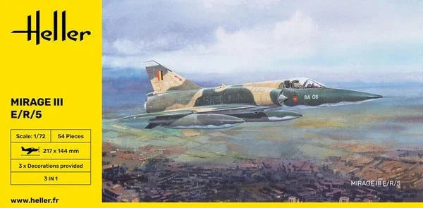1/72 Heller Mirage III E/R/5