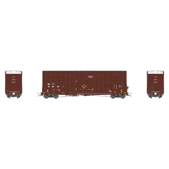 Aurora Miniatures HO Scale Gunderson / Greenbrier 6276 cf 50′ Plate F Boxcar - BKTY 156853