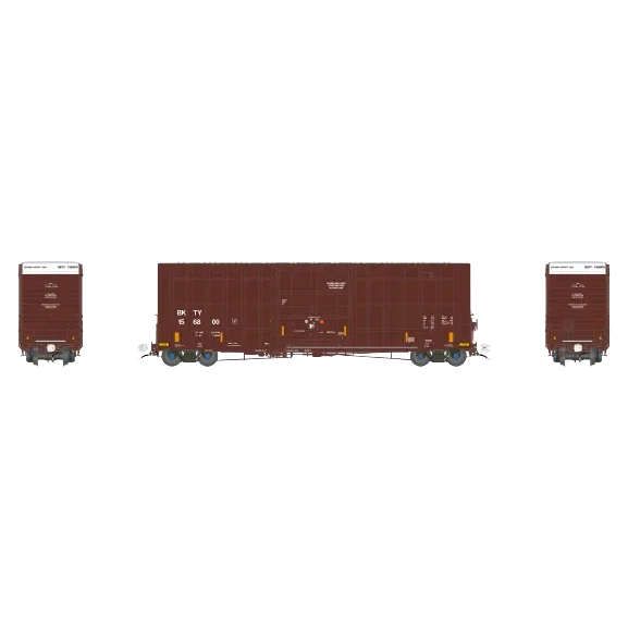 Aurora Miniatures HO Scale Gunderson / Greenbrier 6276 cf 50′ Plate F Boxcar - BKTY 156836