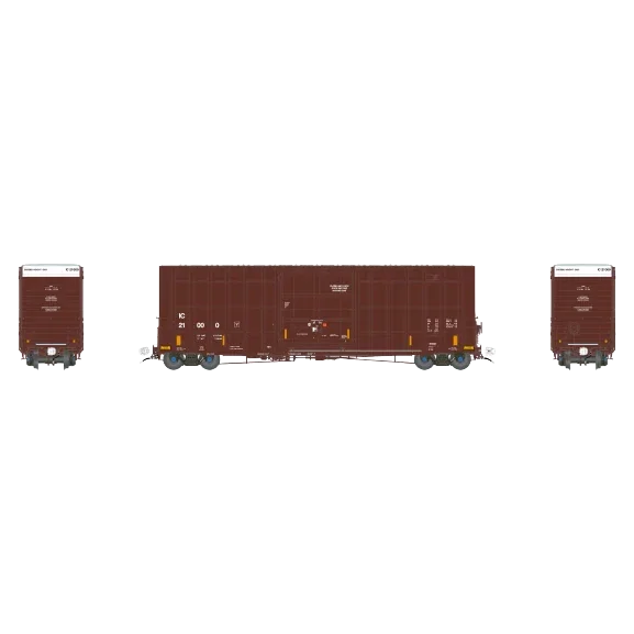 Aurora Miniatures HO Scale Gunderson / Greenbrier 6276 cf 50′ Plate F Boxcar - IC (Canadian National) 21129